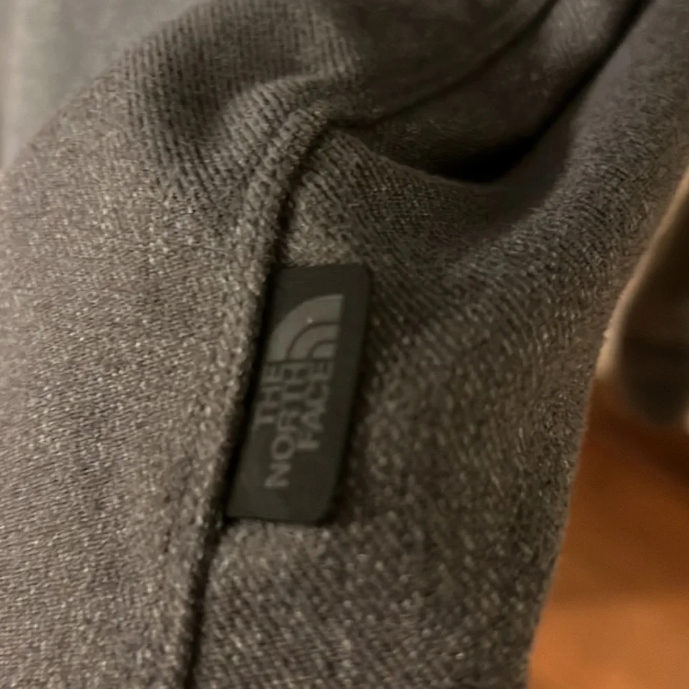 The North Face grey button down shirt - size medium